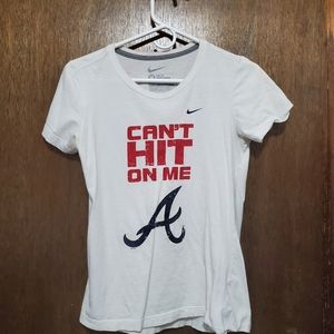 Nike Slim Fit T-Shirt, Size M, White